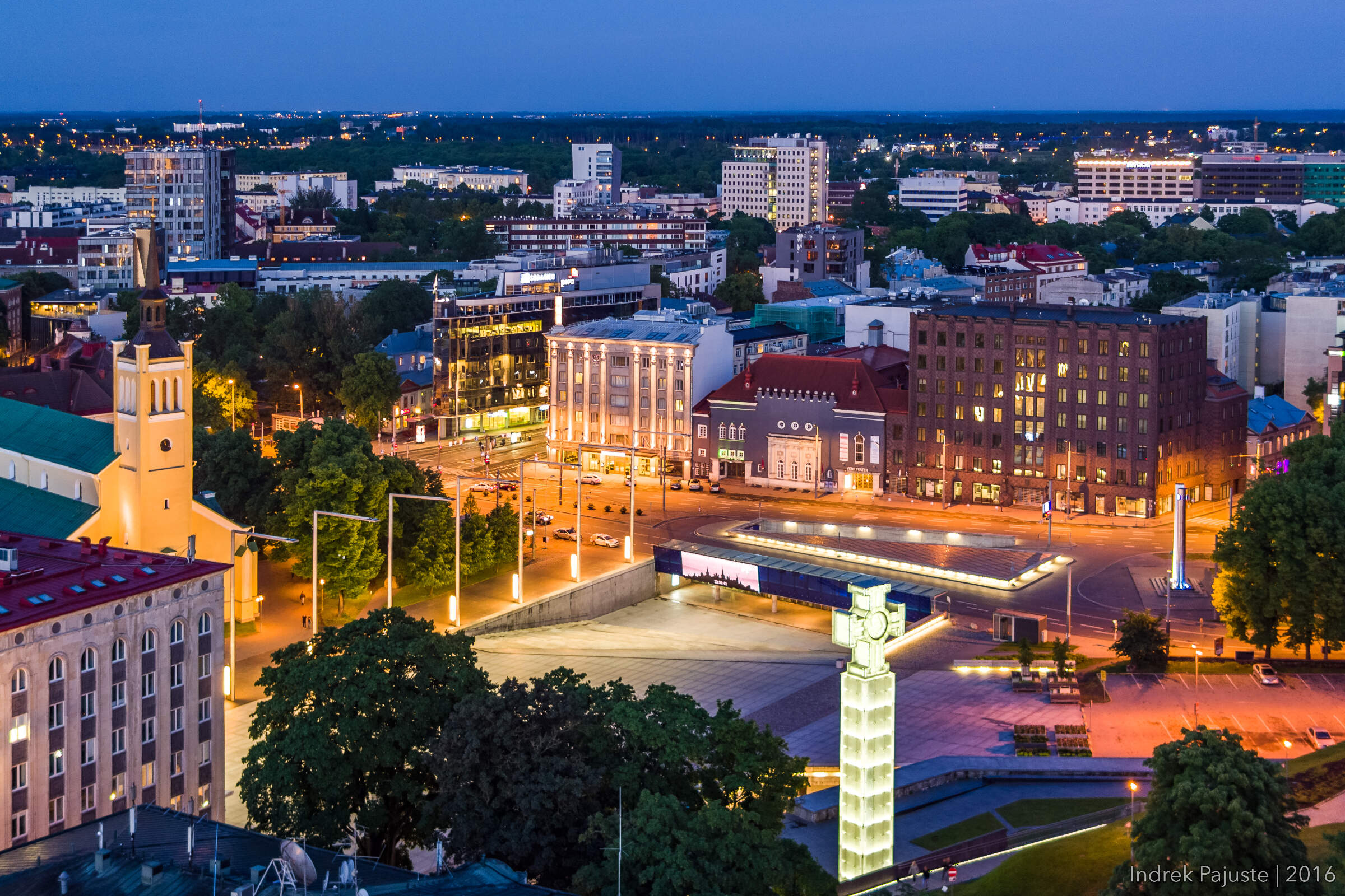 Vaade Vabaduse väljakule