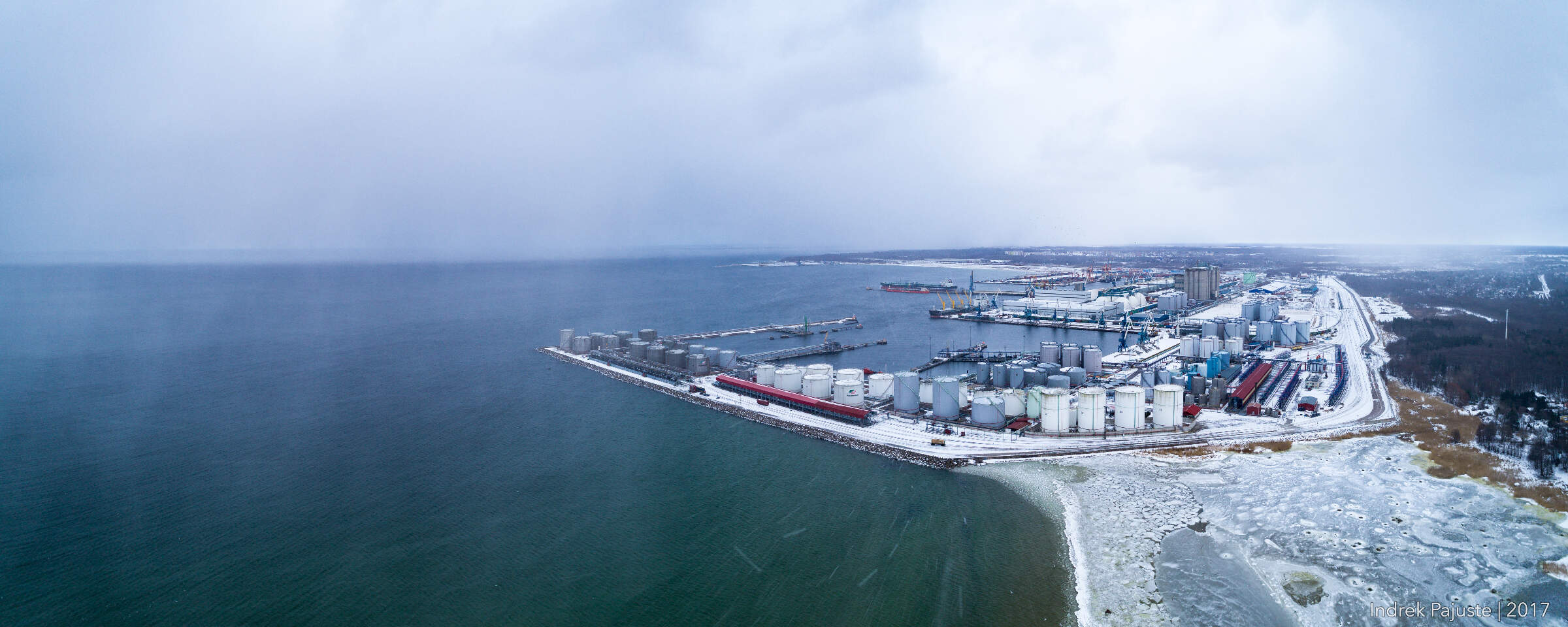 Panoraam Muuga sadamast