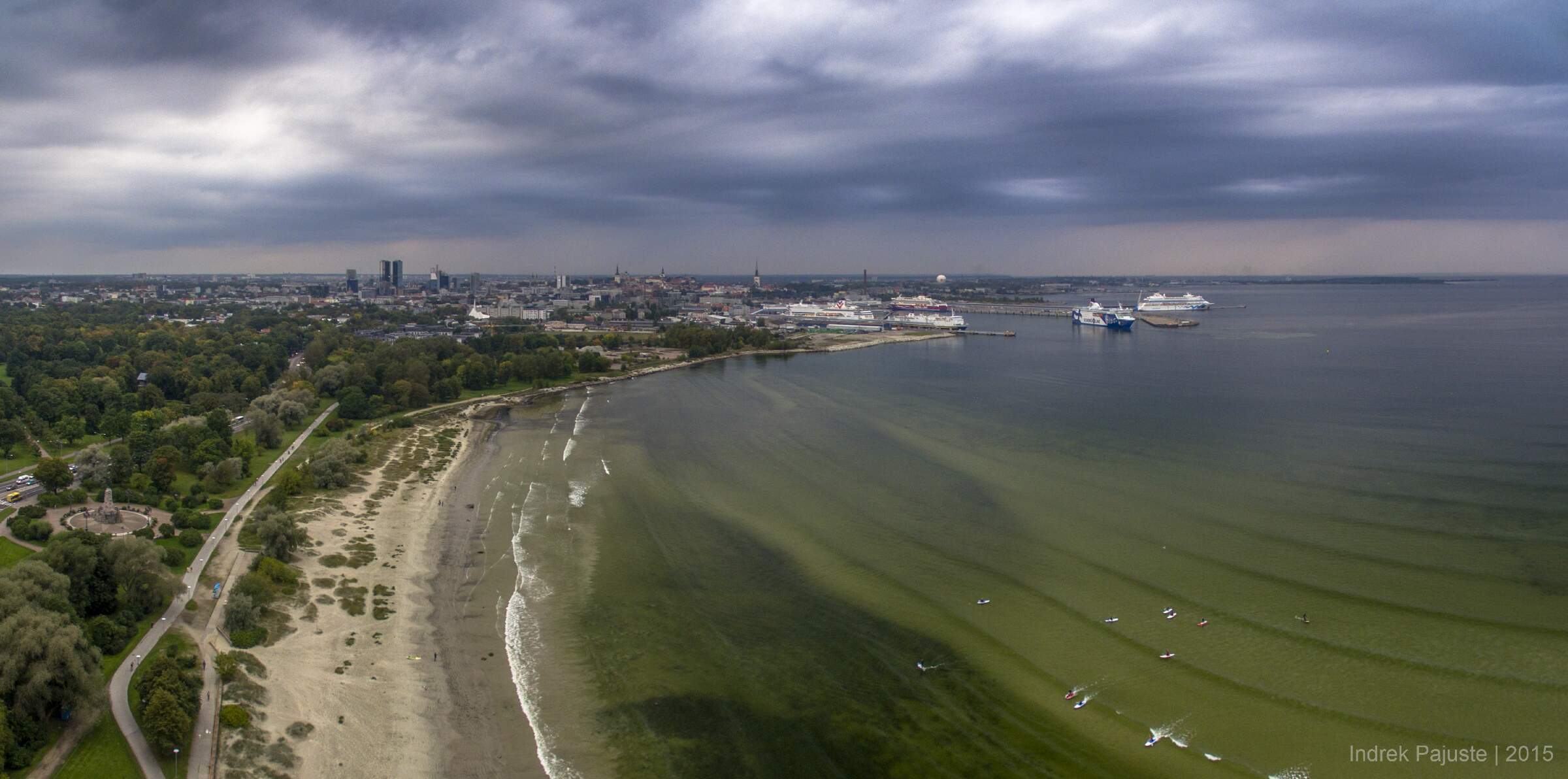 Panoraam vaatega Tallinna kesklinnale