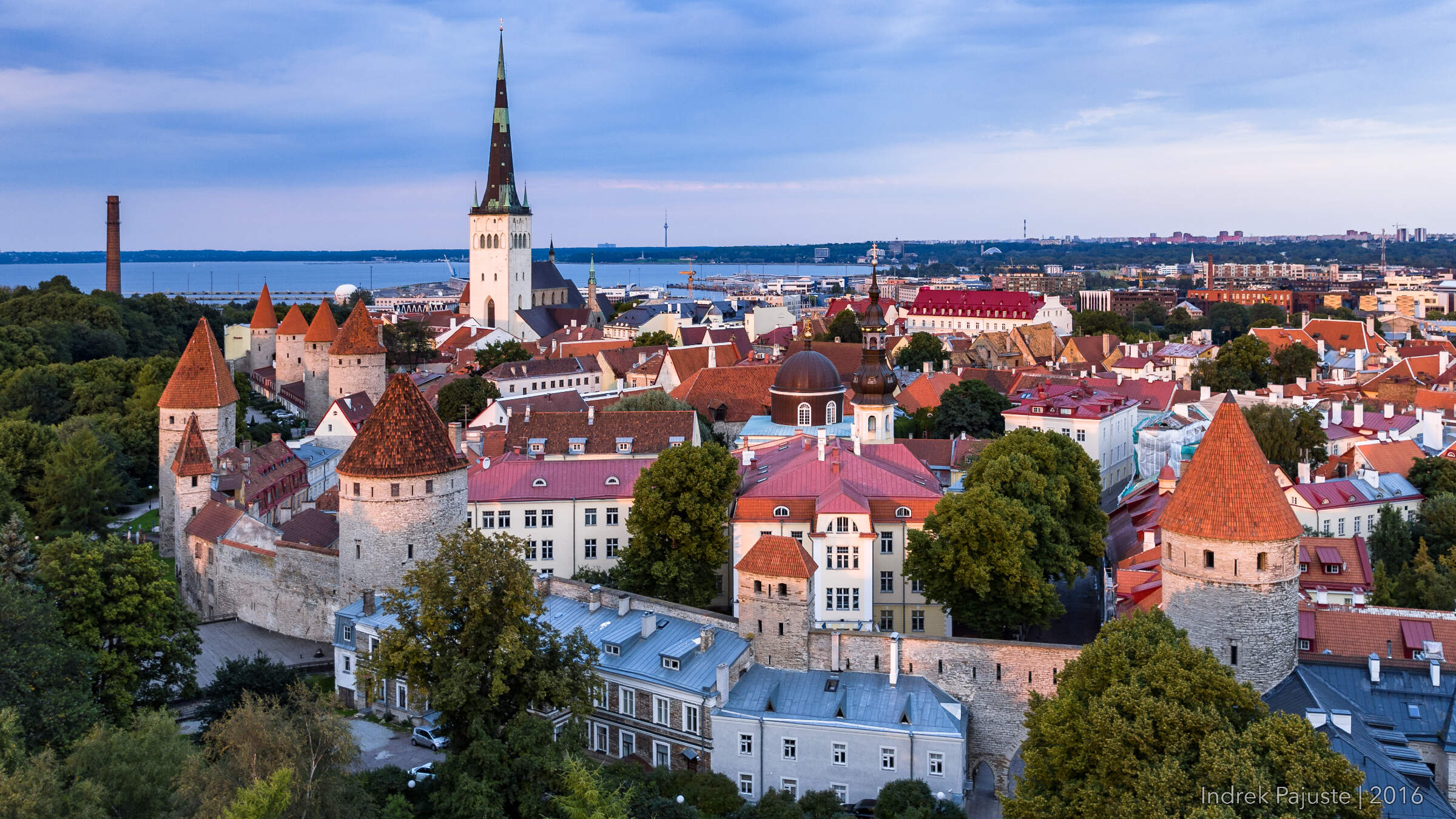 Vaade Tallinna vanalinnale